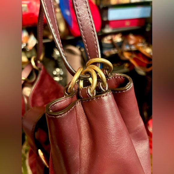 SET Michael Kors Plum Quincy Hobo Tote w/ Matching Long Wallet & Dust Bag w tags - Picture 15 of 15